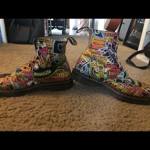 Limited Edition 2016 Neon Signs Dr Martens Boots